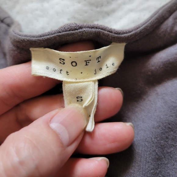 Soft Joie | Casual Gray Quilted Moto-Style Jacket (SIZE S) - Picture 4 of 12